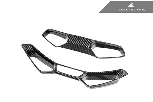 Autotecknic G8X M2/ M3 / M4 / F90 M5 CS Carbon Seat Belt Outlet Cover Set