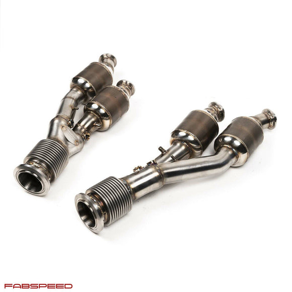 Fabspeed Lamborghini Aventador S Sport Catalytic Converters