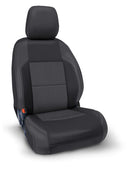 PRP 2016+ Toyota Tacoma Front Seat Covers (Pair) - Black/Grey-1