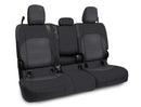 PRP 2020+ Jeep Gladiator JT Rear Bench Cover with Leather Interior - Black/Grey-1