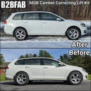 B2BFAB Mk7 Alltrack / Golf / GTI / Golf R / Sportwagen Camber Correcting Lift Kit-2