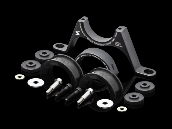 Audi B6/7 A4 with 02X/5HP19 Driveshaft Center Support Bearing Carrier Upgrade (B6003A0)