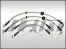 Brake Line Kit-Stainless (JHM) Front and Rear Lines for B7-RS4-1