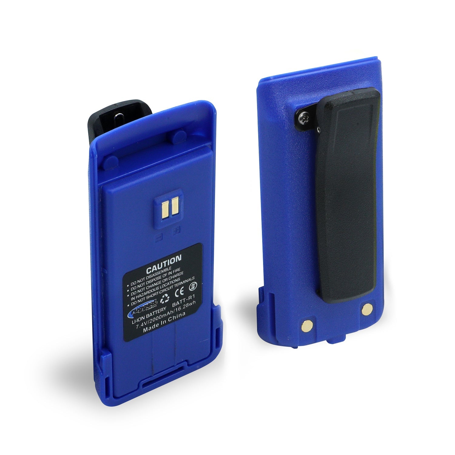 Rugged Radios Replacement Battery for R1 Handheld Radio with 12v Charge Port
