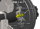 Artec Industries 07-18 Jeep Wrangler JK 1 Ton 14 Bolt Sensor Mounts (Pair)-3