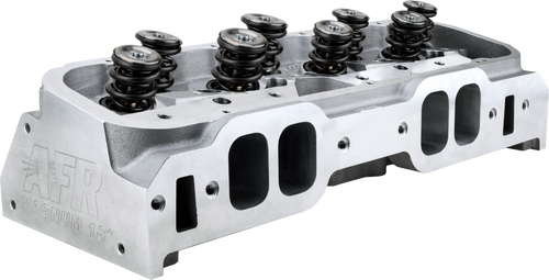 AFR 18 BBC Cylinder Head 457cc fully CNC ported. 90cc Chambers. w/ductile iron s