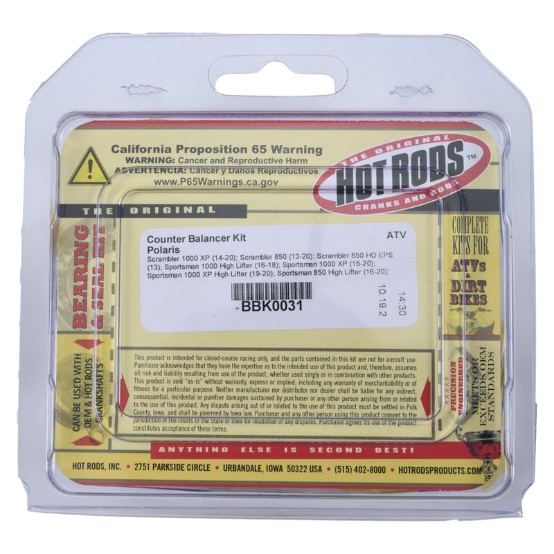 Hot Rods 14-20 Scrambler 1000 XP/2021 Scrambler 1000 XP 55 Counter Balancer Kit