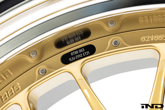 BBS G90 / G99 M5 RT-88 21" Wheel Set