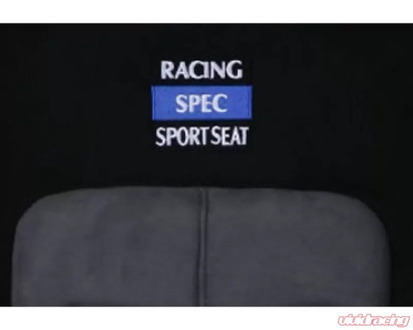 Buddy Club Racing Spec Sport Reclinable Seat Black w/adaptor plate