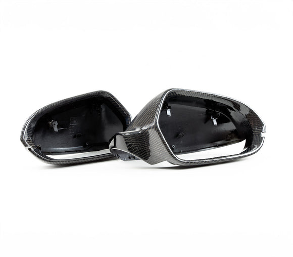 Velt Sport Carbon Fiber Mirror Covers - Audi C7 A6 | VELT-CFMC-C7A6