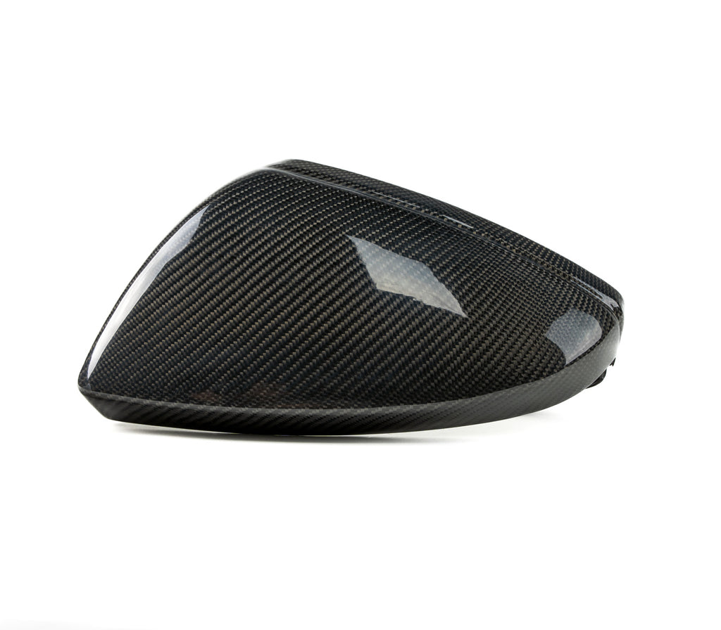 Carbon Fiber Mirror Covers - Audi / C8 A6 | VELT-CFMC-C8A6
