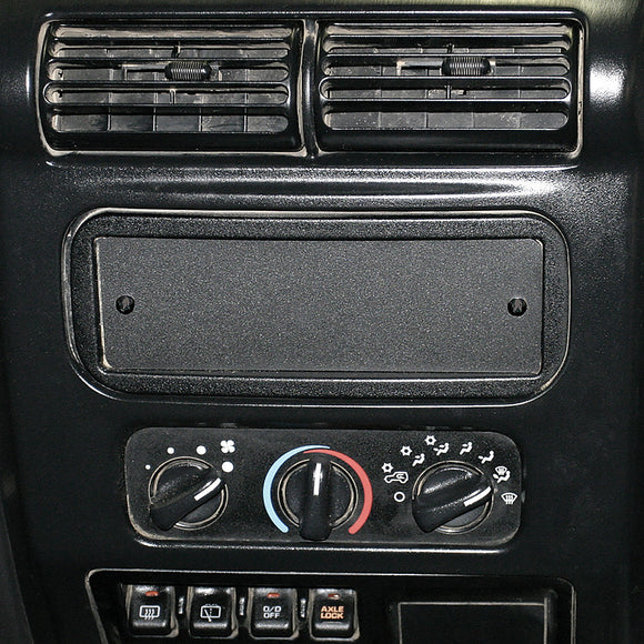 Dashboard Stereo Cutout Cover - Universal
