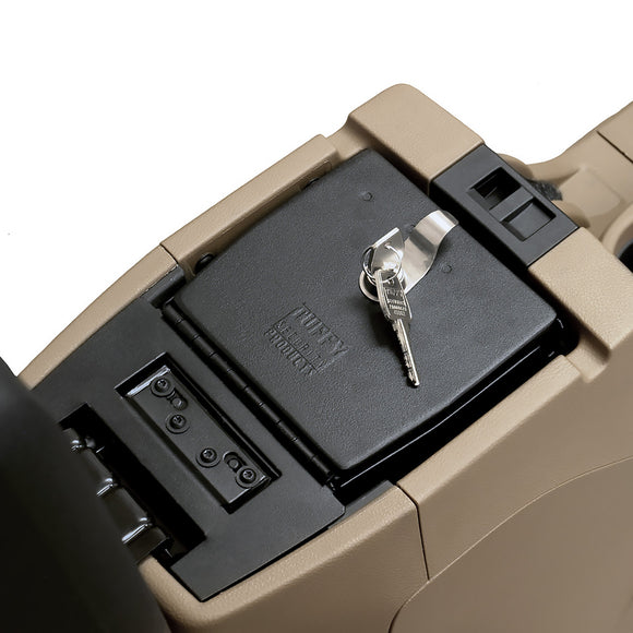 Tuffy 11-18 Jeep Wrangler Console Safe W/ Keyed Lock