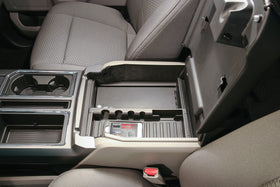 Tuffy Console Safe W/ Key Lock For Ford Fseries Flow Thru Console - 0