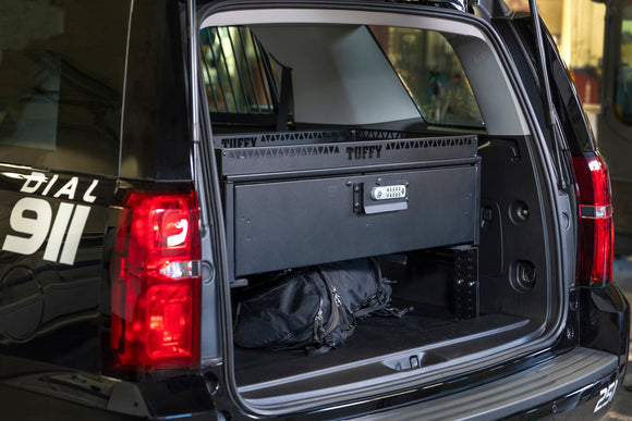 Mid-Size SUV Cargo Area Security Drawer w/ Shelf - Universal