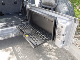 Tuffy Jeep Wrangler Molle Tailgate Lockbox W/ Combo Lock - 0