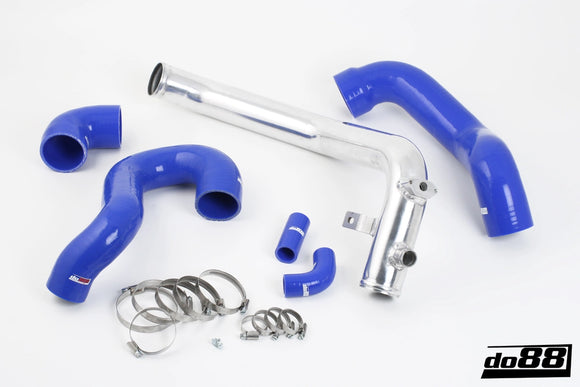do88 02-09 SAAB 9-5 2.0T/2.3T/Aero (B205/B235) Automatic BigPack Intercooler Kit w/Blue Hoses