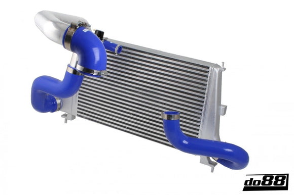 do88 02-09 SAAB 9-5 2.0T/2.3T/Aero (B205/B235) Automatic BigPack Intercooler Kit w/Blue Hoses