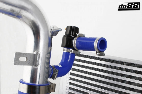 do88 02-09 SAAB 9-5 2.0T/2.3T/Aero (B205/B235) Automatic BigPack Intercooler Kit w/Blue Hoses