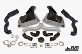 do88 07-09 Porsche 911 Turbo/GT2 (997.1) BigPack Intercooler Kit w/Silver Pipe + Inlets