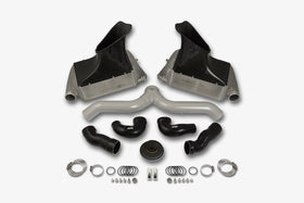 do88 07-09 Porsche 911 Turbo/GT2 (997.1) BigPack Intercooler Kit w/Silver Pipe