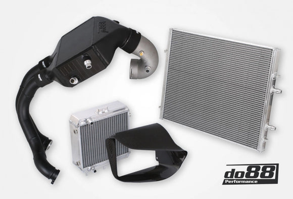 do88 15-20 BMW M3/M4 (F8X) BigPack Intercooler Kit w/Intercooler + Pipes + Radiators