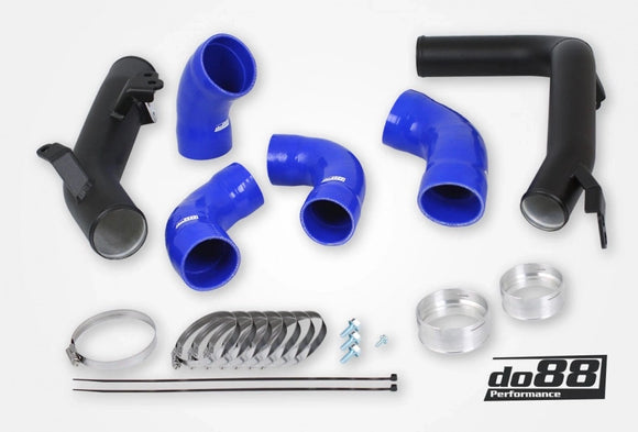 do88 Volvo S60/V60/XC60/V90/S90/XC90 (SPA) Petrol BigPack Intercooler Kit w/Blue Hoses