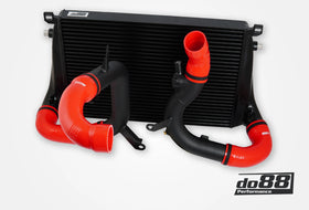 do88 VAG 2.0T EA888 Gen4 (300+hp) BigPack Intercooler Kit w/Red Hoses