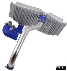 do88 94-98 Volvo 850 Turbo (76mm Throttle) BigPack Intercooler Kit w/Black Hoses - 0