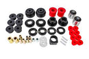 BMR 08-09 Pontiac G8 Total Suspension Bushing Kit (BK003 BK007 BK012) - Black/Red-1
