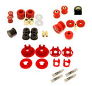 BMR 10-11 5th Gen Camaro Street Version Total Suspension Bushing Kit (BK041/BK021/BK022) - Black/Red-1