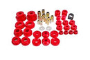 BMR 10-13 5th Gen Camaro Pro Version Total Suspension Bushing Kit (BK030/BK021/BK022) - Black/Red-1
