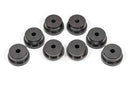 BMR 15-17 S550 Mustang Rear Cradle Bushing Kit (Delrin) - Black-1