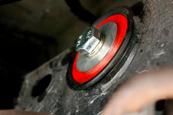 BMR 15-17 S550 Mustang Differential Lockout Bushing Kit (Polyurethane) - Red - 0