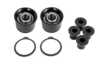 BMR 15-17 S550 Mustang Premium Rear Lower Control Arm Bearing Kit - Black