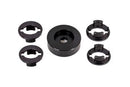BMR 16-17 6th Gen Camaro Differential Lockout Bushing Kit (Aluminum) - Black-1