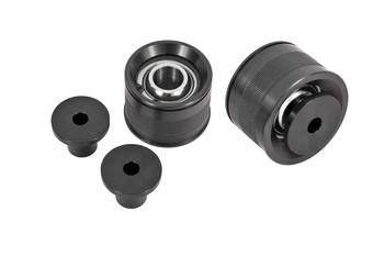 BMR 16-17 6th Gen Camaro Front Radius Rods Bearing Kit - Black