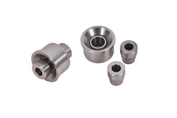 BMR 79-04 Ford Mustang 8.8in Differential Bearing Kit Spherical Bearings Stainless Steel Housing
