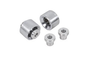 BMR 15-17 S550 Mustang STD. Rear Lower Control Arm Bearing Kit - Silver Zinc