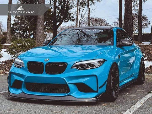 AUTOTECKNIC Front Bumper Carbon Fiber Canards - F87 M2 | M2 Competition