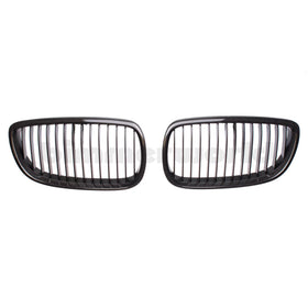 Carbon Fiber Front Grilles - E92 Coupe 2007-2010 and E9X M3 2008-2013