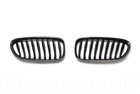 Carbon Fiber Front Grilles - E85/E86 Z4 Roadster & Coupe, 2003-2008