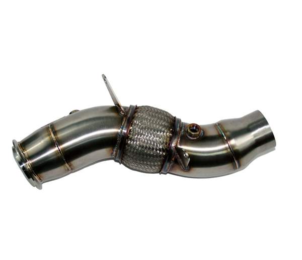 Evolution Racewerks Sports Series 4" High Flow Catted Downpipe - BMW N55 / 535i / 640i