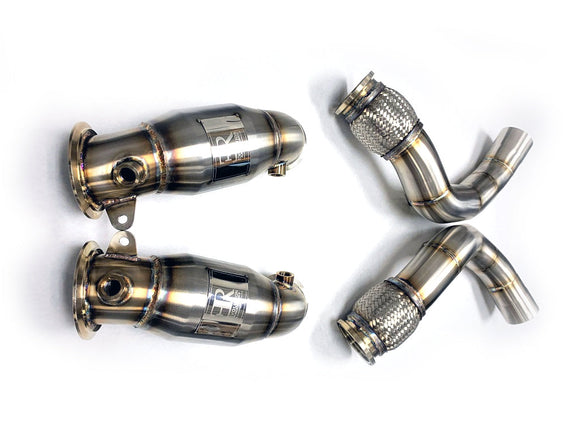 Evolution Racewerks 200-Cell Downpipes - BMW / F9x X5M / X6M