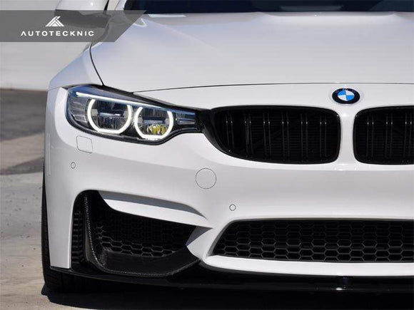 AutoTecknic Dry Carbon Fiber Performance Aero Splitters | BMW F80 M3 | BMW F82 M4
