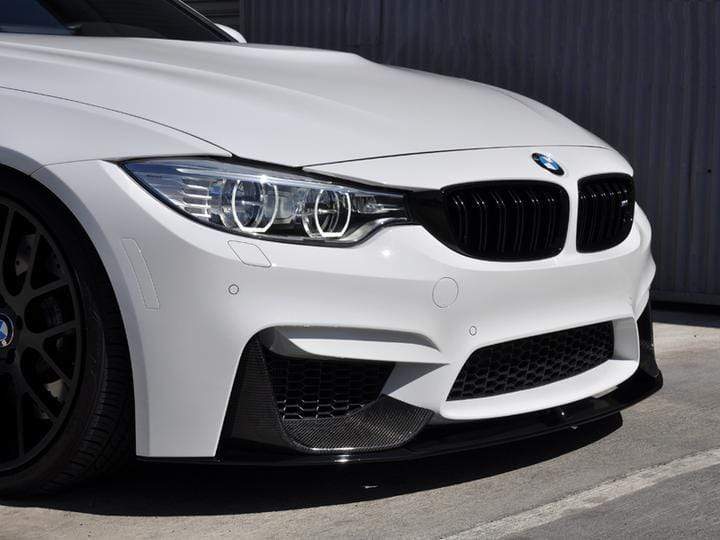 AutoTecknic Dry Carbon Fiber Performance Aero Splitters | BMW F80 M3 | BMW F82 M4 - 0