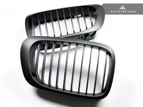 AUTOTECKNIC STEALTH BLACK FRONT GRILLE SET - E46 3-SERIES COUPE PRE-FACELIFT | M3