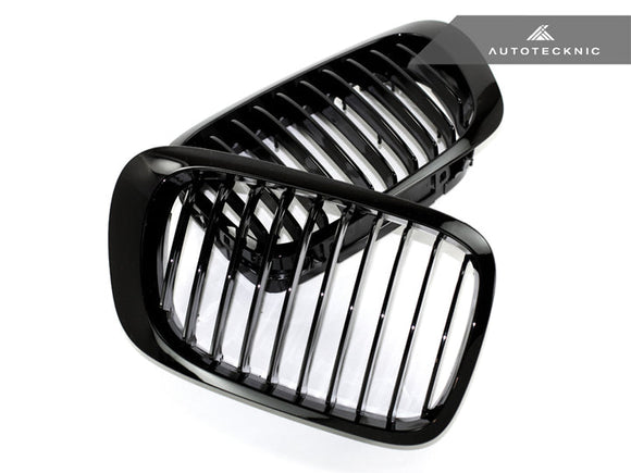 AUTOTECKNIC GLAZING BLACK FRONT GRILLE SET - E46 3-SERIES COUPE PRE-FACELIFT | M3