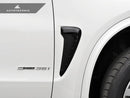 AutoTecknic Replacement Glazing Black Fender Trims | BMW F15 X5 | BMW F85 X5M-4