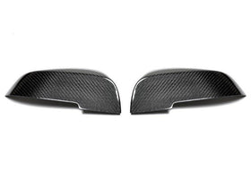 AutoTecknic Replacement Carbon Mirror Covers | BMW F07/F10/F11 5-Series LCI | BMW F06/F12/F13 6-Series LCI | BMW F01/F02 7-Series LCI